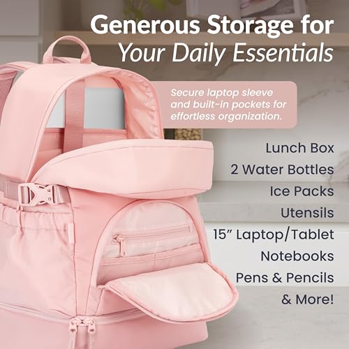 Image of Bentgo 2-in-1 Adult Backpack & Insulated Lunch Bag