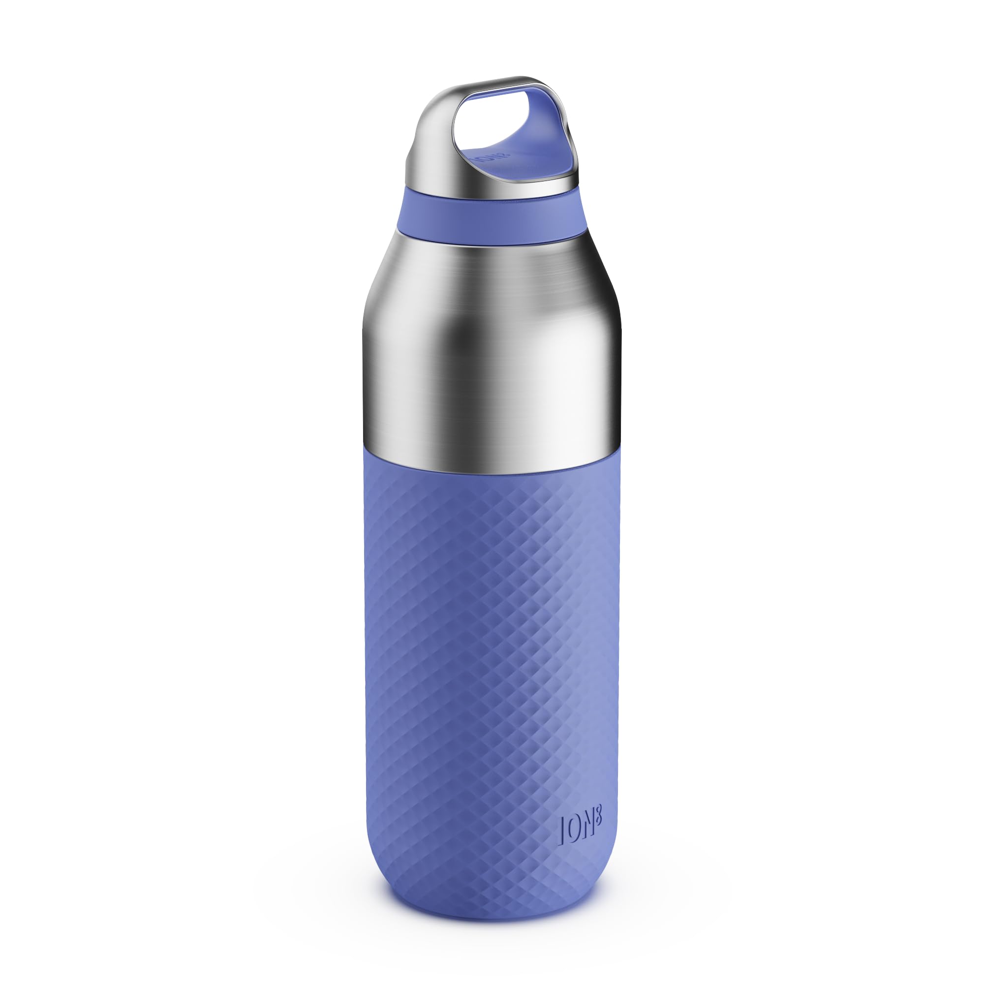 ION8 PRIMO ROAM Borraccia Termica 835 ml (28 oz)- Acciaio Inox Antiperdita, Isolamento Sottovuoto per Bevande Calde e Fredde, Tappo a Vite, Lavabile in Lavastoviglie, Lilla