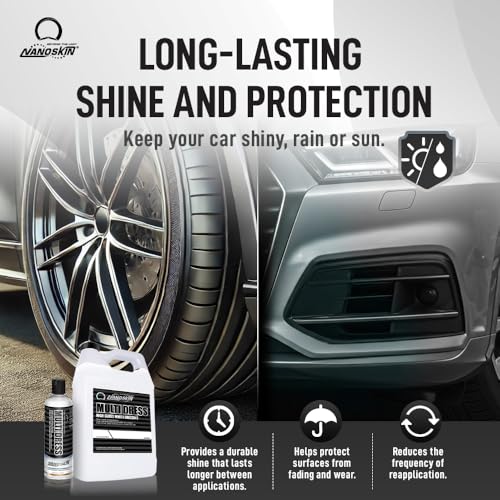 Nanoskin MULTI DRESS All Purpose Dressing 1 Gallon - Interior & Exterior Dressing for Car Detailing Works on Tire, Vinyl, Rubber, Plastic & Trim Safe for Cars, Trucks, Motorcycles, RVs & More by Nanoskin - Image 2