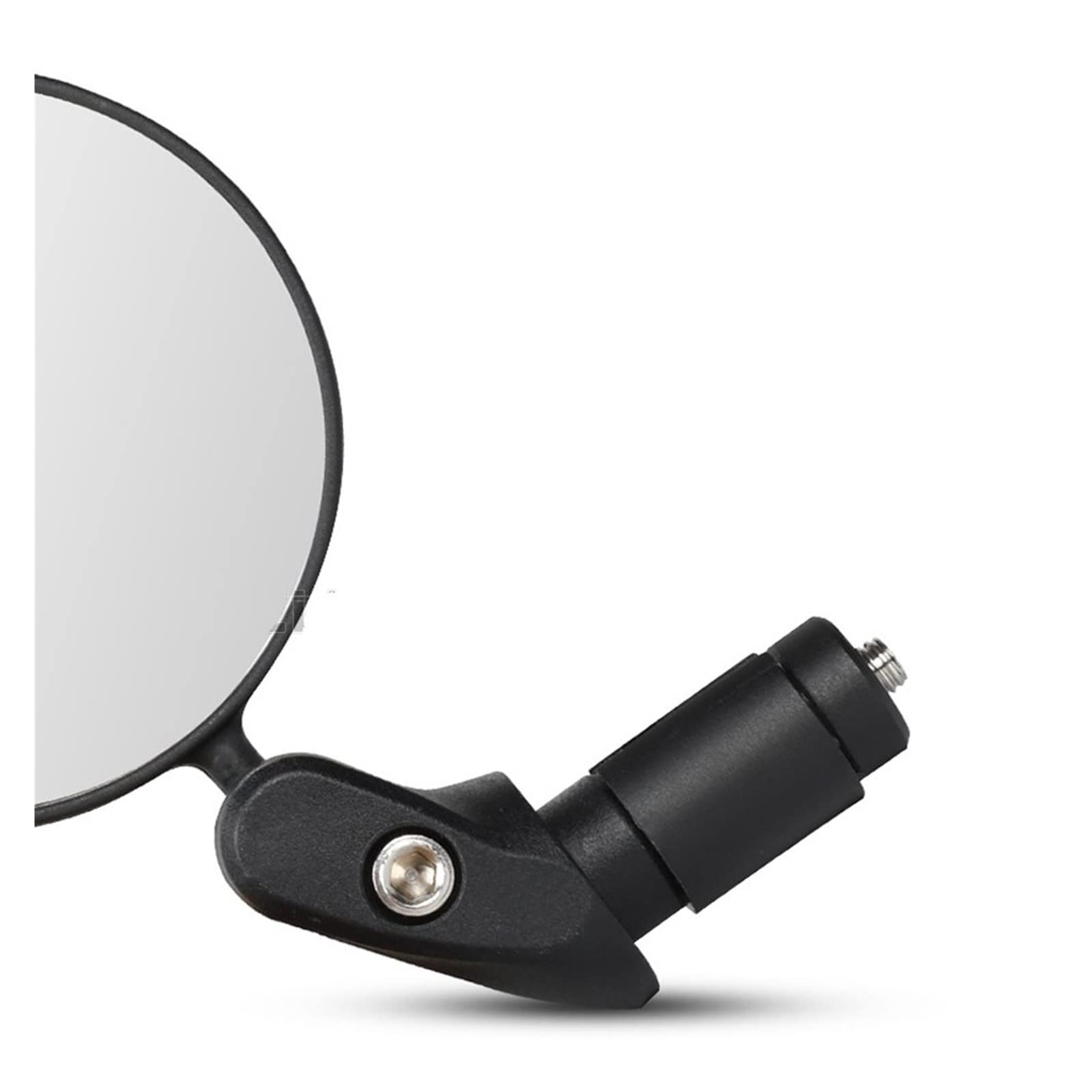 Rétroviseur Universel pour vélo électrique, rétroviseur de Guidon, Verre Convexe, rétroviseur latéral (1 pièce Ronde)