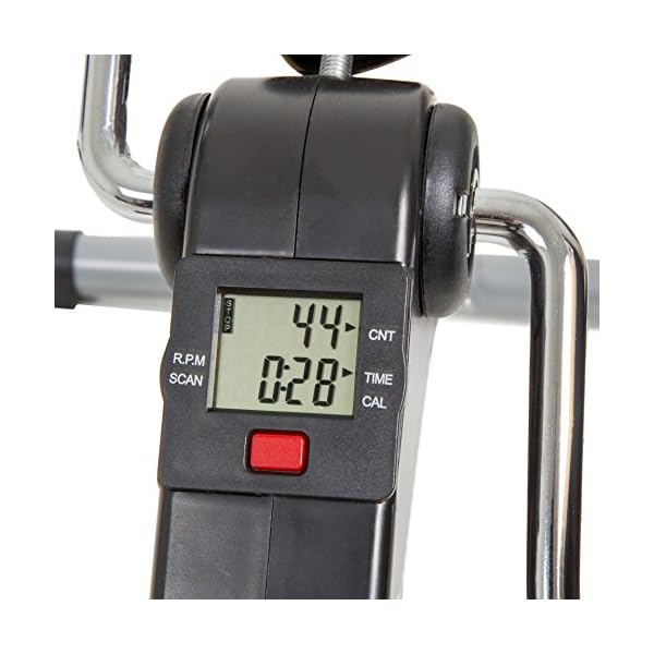 Under-Desk-Bike-Pedal-Exerciser-with-Calorie-Tracker-and-Adjustable-Resistance--Mini-Foldable-Indoor-Workout-Equipment-by-Wakeman-Fitness Under Desk Bike Pedal Exerciser with Calorie Tracker and Adjustable Resistance - Mini Foldable Indoor Home Gym Exercise Equipment by Wakeman