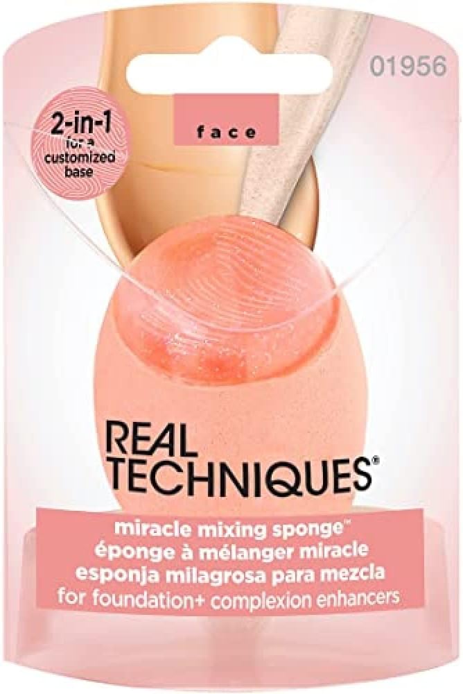 New 2-in-1 Miracle Mixing Sponge for Foundation and Complexion Enhancers, 24 g