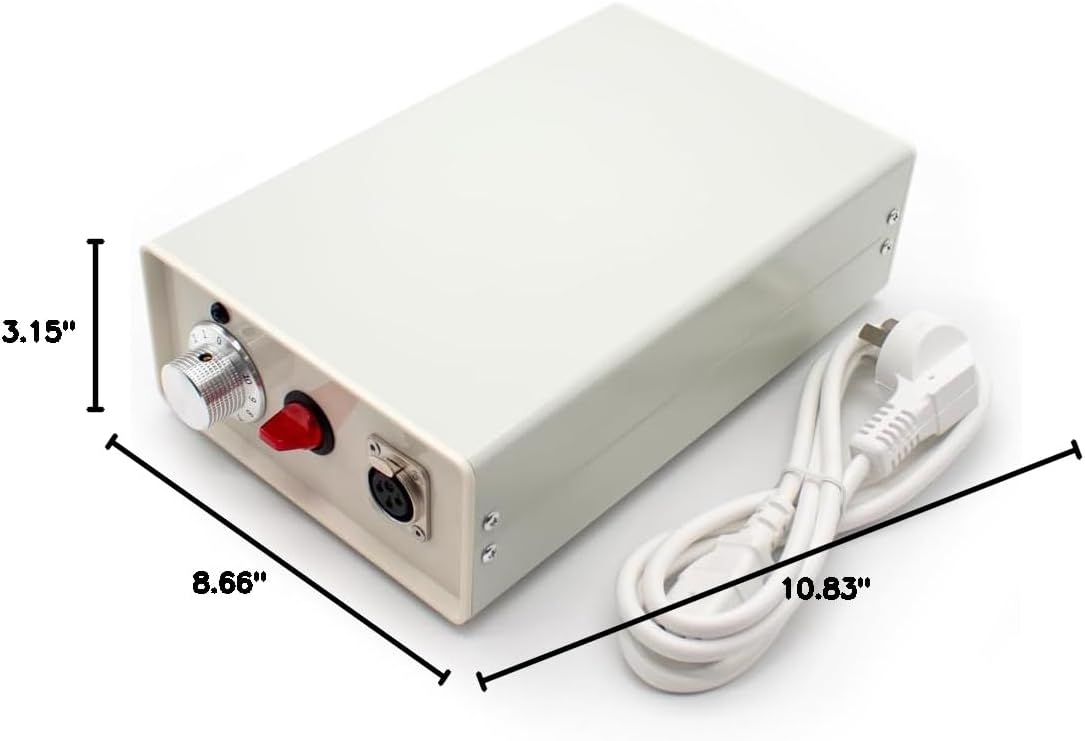 110V Leather Electric Crimper/Creaser, Leather Electric Hot Edge Machine Creasing Machine Only The Machine (Single-White)