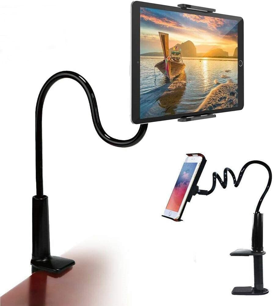 HANUMEX Flexible Long Arm Cell Phone Holder Stand, Gooseneck Mount for Bed, Desk, Headboard, Compatible with iPhone 12 Mini, 11 Pro, Xs Max, XR, X, 8, 7, 6 Plus (B0DB8R41VF) Amazon Price History, Amazon Price Tracker
