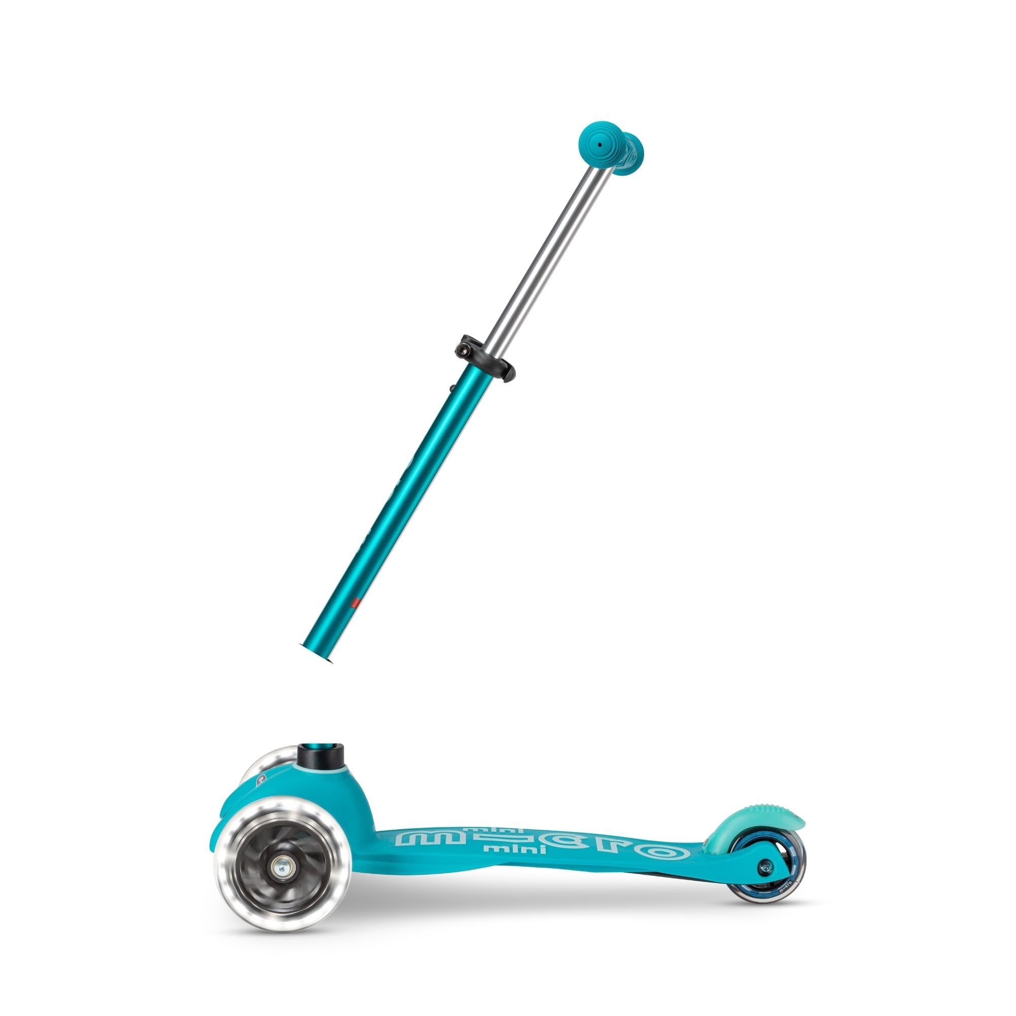 Micro | Mini Deluxe LED | Trottinette Enfant | 3 Roues | LED | L'équilibre et Motricité | 2-5 Ans
