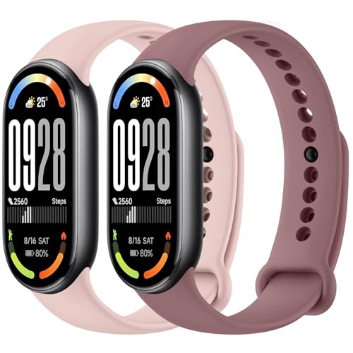 [YGTBSR] �y2���z �Ή�Xiaomi Mi Band 10/9/8�����o���h �������� �_�炩��TPU�f�� �j�����p