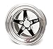 Weld Wheel 734B-11455 Micro Magnum 10 x 14" w/Cover Aluminum Polished Black