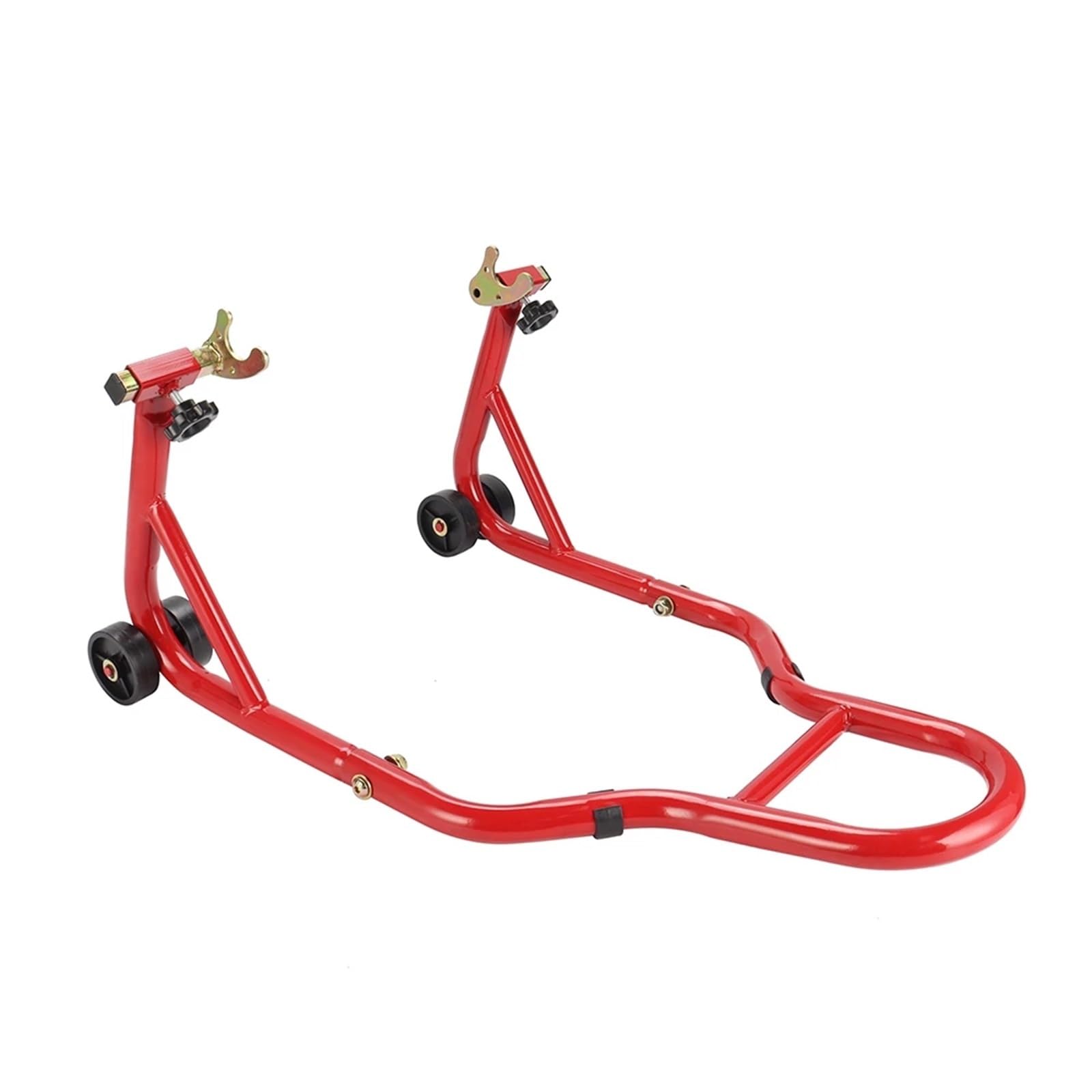 Cavalletto Posteriore cavalletto Moto Cavalletto Alzamoto Adatto per Moto, Adatto per Yamaha R15 R25 Mt09 Tracer, Adatto per Kawasaki Versys Z900 Z800 250 400(Red)