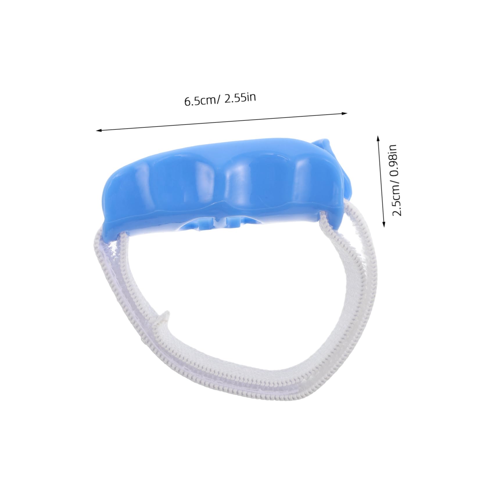 BESTonZON Guzheng Finger Assistant Hand Shape Corrector for Beginners Sky Blue Material Portable Comfortable Practice Tool