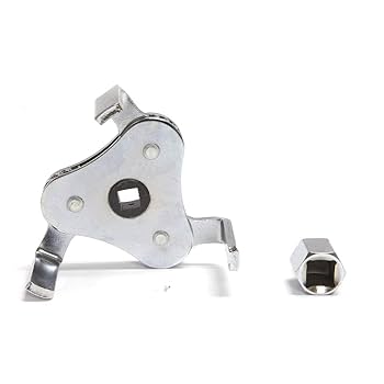 Oil Filter Wrench - Adjustable 3 Jaw Oil Filter Remover Tool For 2