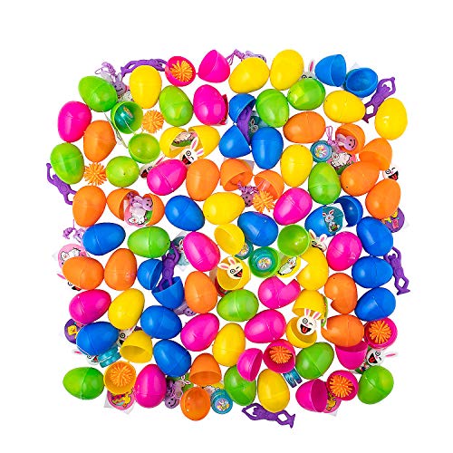 Fun Express Plastic Easter Eggs Bulk - 1000 Filled Easter Eggs - ...