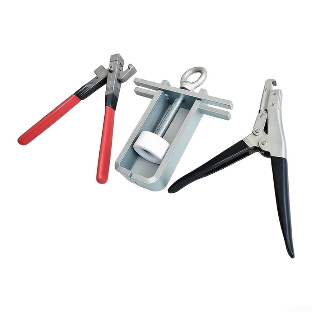 Set di pinze per radiatore, 3 pezzi, in acciaio per serbatoio