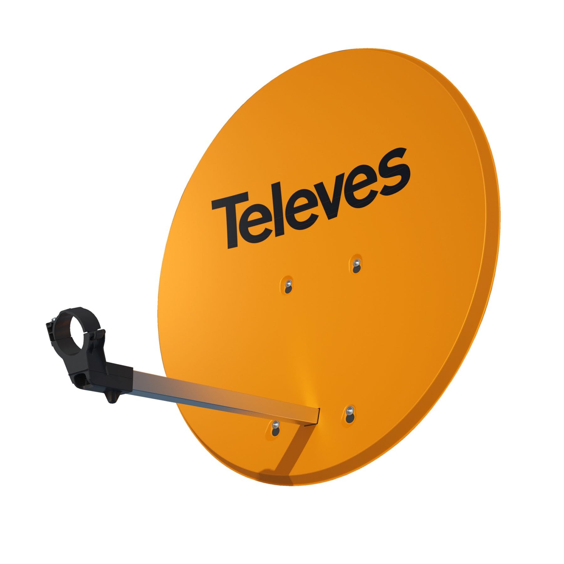 TELEVES - Antena Parabólica Isd 630 De Aluminio En Color Naranja