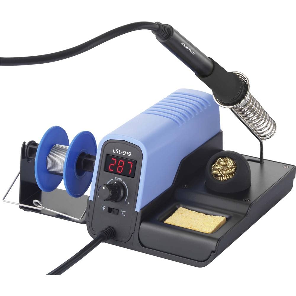 Basetech LSL-919 Station de soudage numérique 30 W 160-480 °C avec étain à souder