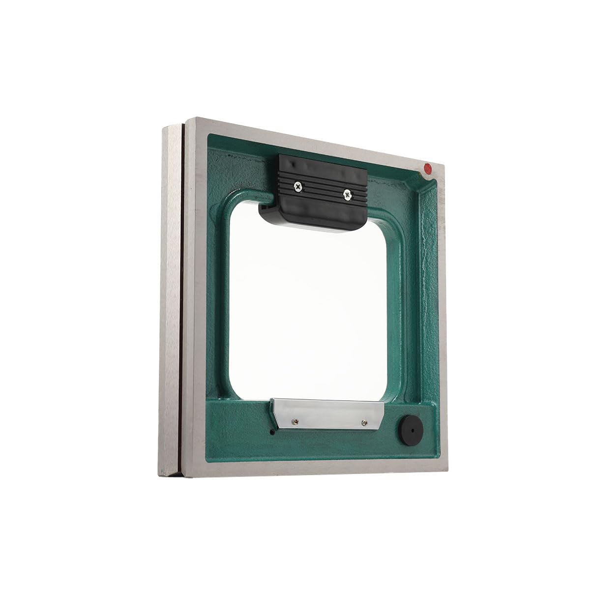 250mm Precision Level, Livello di Telaio Quadrato ad Alta Precisione 0.02mm livello di Montaggio in Acciaio Industriale, Bolla Livella con Custodia in Legno