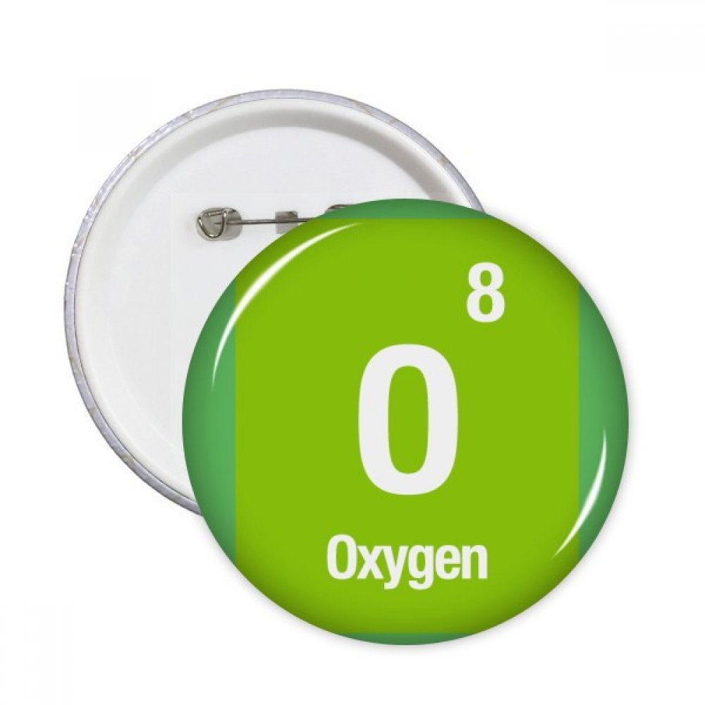 Badge d'oxygène chimique cadeau idéal pour prof de sciences et chimiste XXL