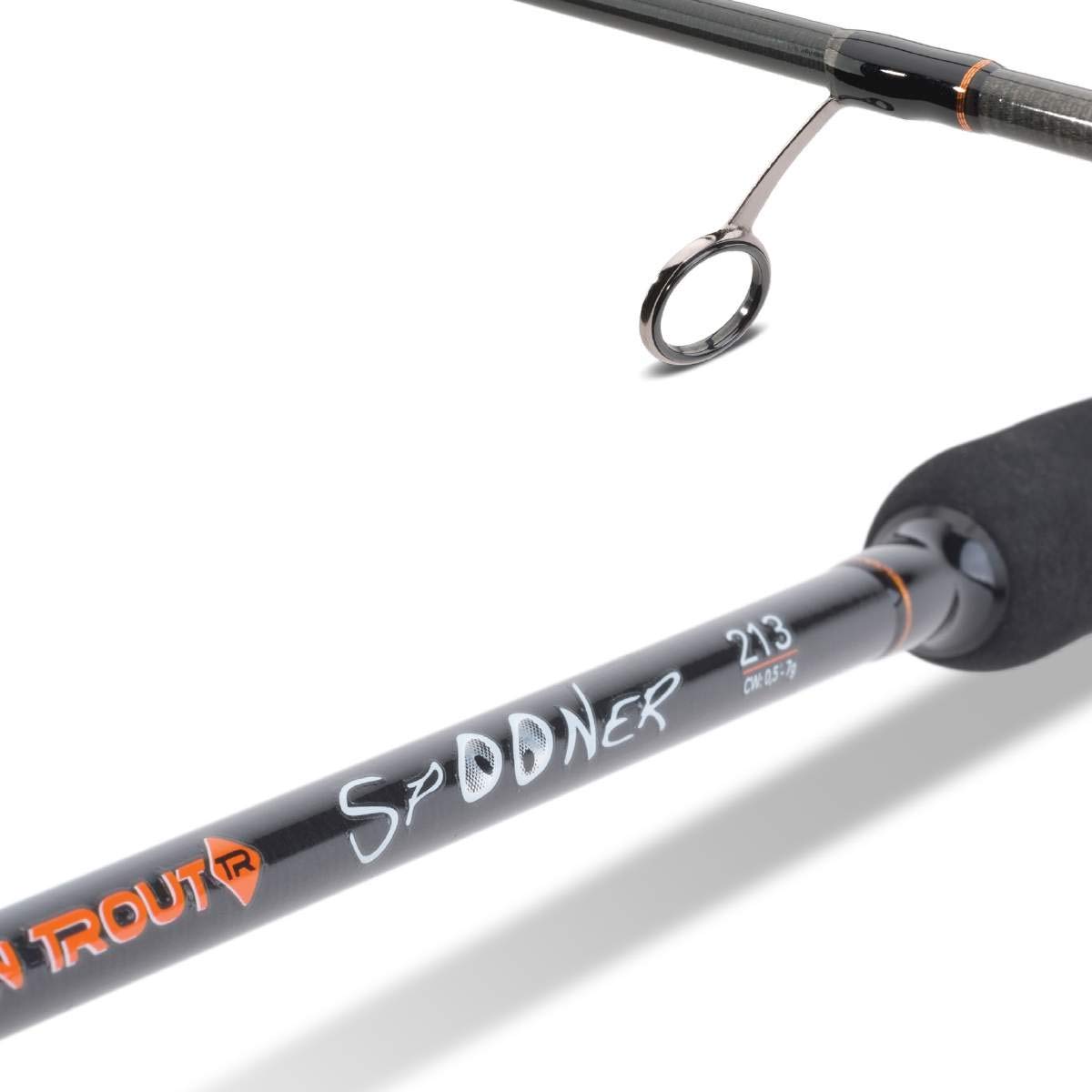 Cuillère 2,28 m 0,5-8 g – Canne à Pêche pour Fourrure, Canne à Pêche Ultra Légère pour Cuillères, Canne à Pêche à la Truite