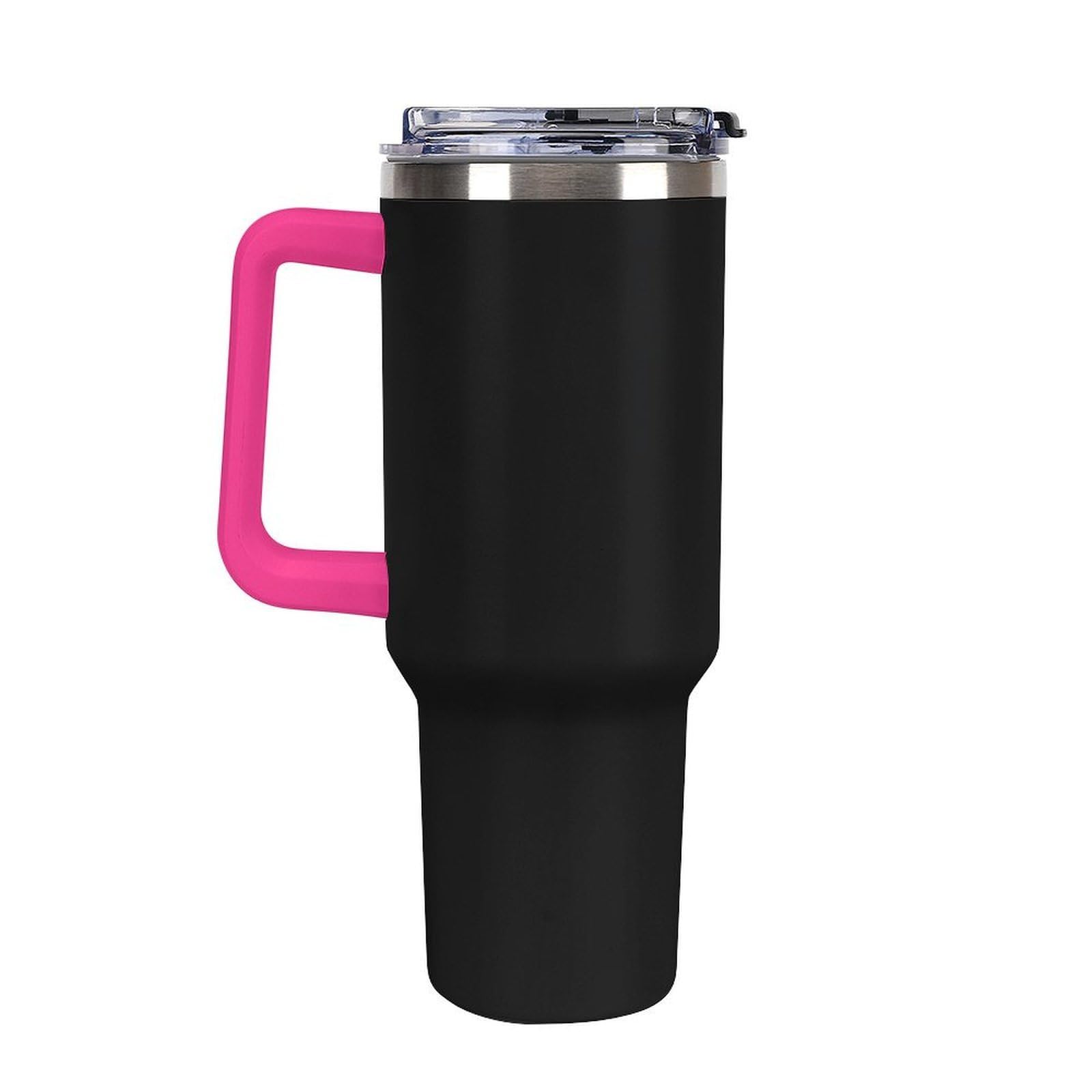 Karate Carrot Becher mit Griff, Reise-Kaffeebecher, großes Fassungsvermögen, Autobecher, Wasserflasche