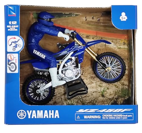 Moto Yamaha YZ450F avec Cascadeur 1/12°
