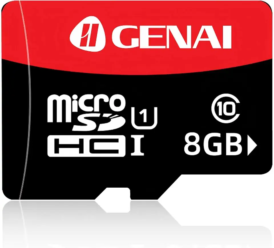 Cartão de Memória Micro SD 8GB Classe 10 Velocidade de Gravação até 80Mbs | SD Card 128/64/32GB/16GB/8GB, Compatível com Drones, Câmeras de Ação, Smartphones e GPS
