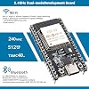 6 Packs ESP32-DevKitC-32 Development Board modules(ESP-32D,ESP-32 CP2012 USB C with 38 pins),Supporting STA/AP/STA+AP,with WiFi+Bluetooth Dual-core and Type-C Interface.
