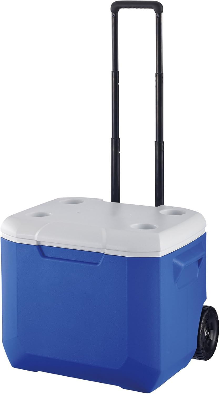 コールマン ホイールクーラー 60QT 56L ライトグレーxホワイト ホイールクーラー/60QT（ライトグレー）の通販｜キャンプ用品の