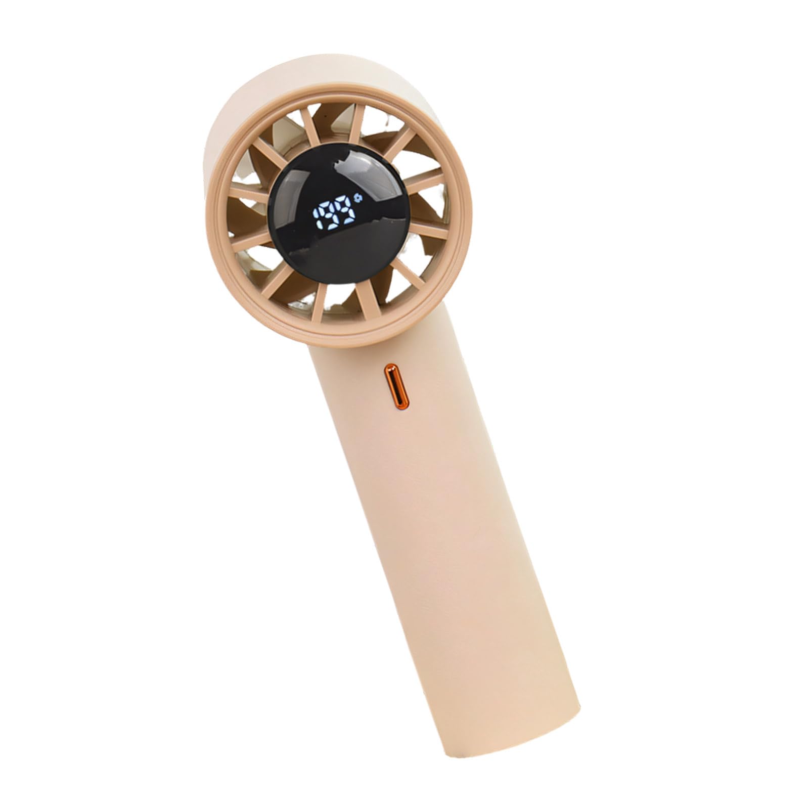 Alksubbm Handheld Portable Fan with Digital Display USB Rechargeable 10 Speed Cooling for Holiday Travel Usb Rechargeable Handheld Fan for Outdoor