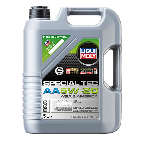 LIQUI MOLY Motoröl 5W-20 Special Tec Motor Öl API SQ AA 5L Kompatibel mit