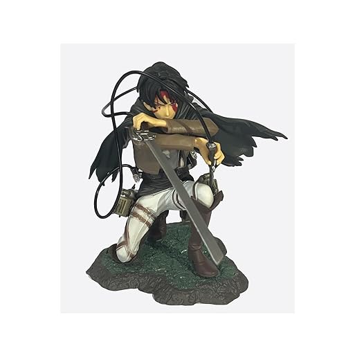 Action figure dell’anime L’attacco dei giganti in PVC, decorazione da