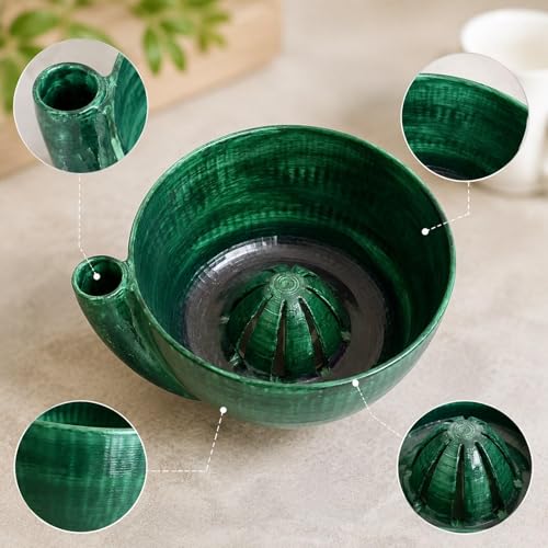 Image of Swirling Berry Bowl Rapid Wash Fruit Washing for Blueberries Tomatoes Cherry Green