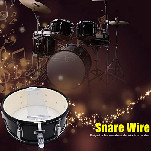 40 Strand Steel Snare Wire Replacement Part Accessory for 14 Snare Ideal Replacement for Your Snare by Acouto - Image 4