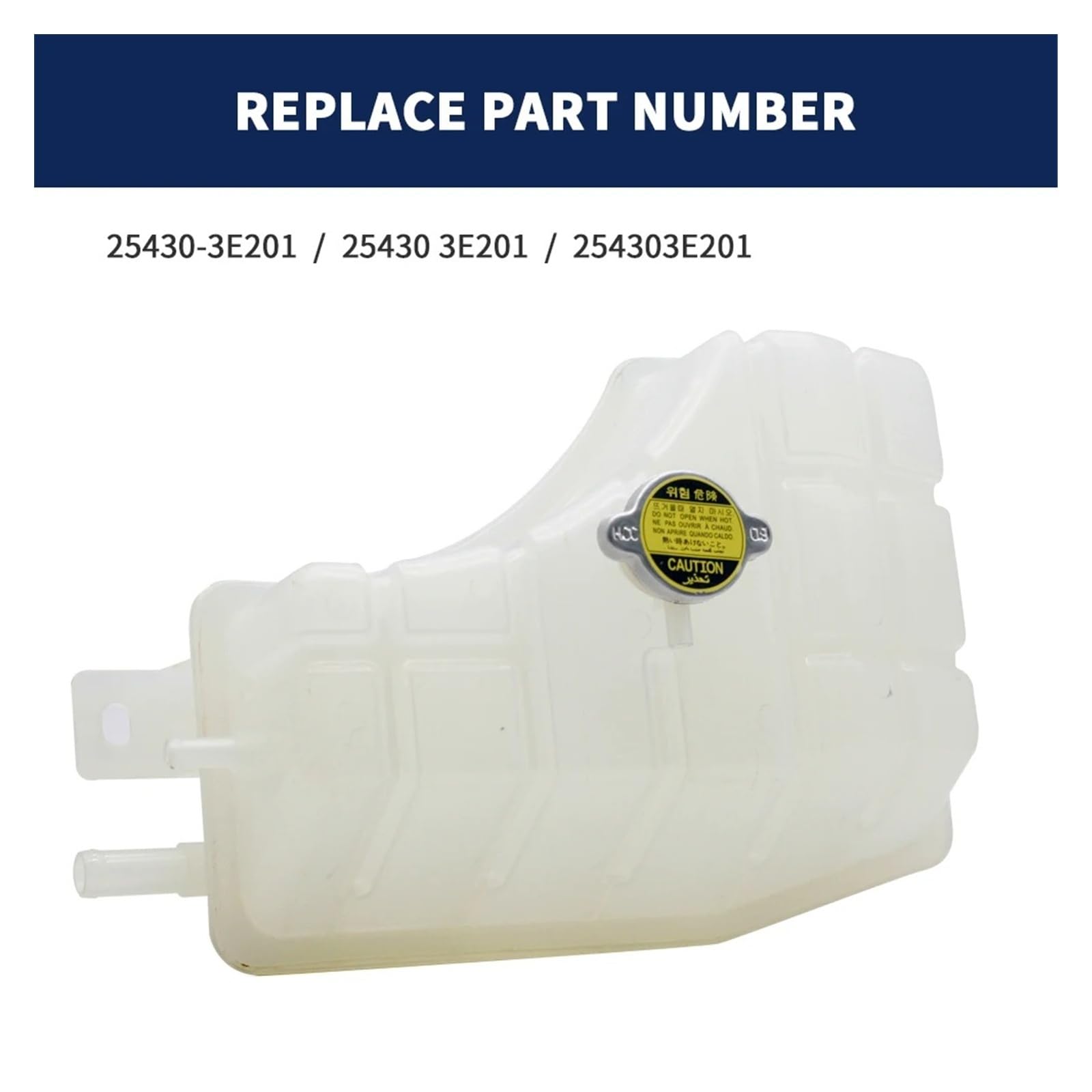 Vaschetta Espansione Per Kia Per Sorento 3.5L OEM 25430-3E201 Serbatoio Liquido Raffreddamento Motore W/Tappo 2002-2006