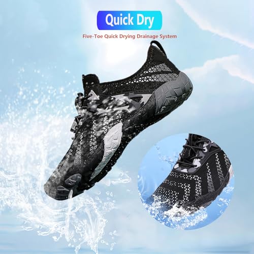 Image of Hike Barefoot Shoes Women Men Pro Water Footwear Wide Toe Box Non-Slip Unisex Athletic Outdoor Running Shoes