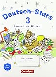 knobeln synonym  Deutsch-Stars - Allgemeine Ausgabe - 3. Schuljahr: Knobeln und Rätseln - Übungsheft - Mit Lösungen