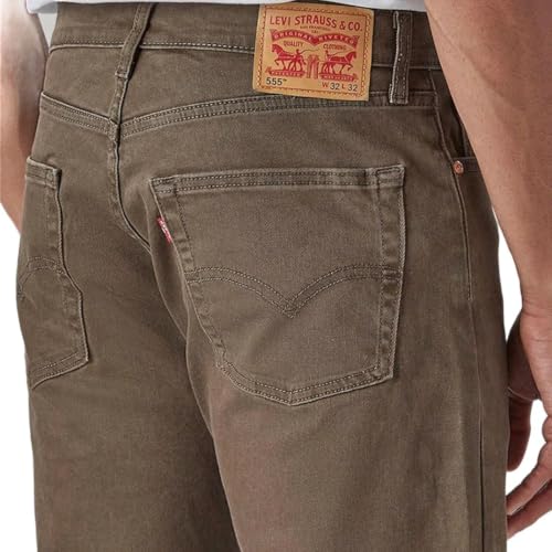 Levi's Store Levi's Men's 555 Relaxed Straight Fit Mid Rise Overdyed - Image 5