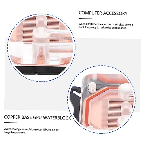 Accesorio para refrigeración GPU Base de Cobre OSALADI miniatura 4