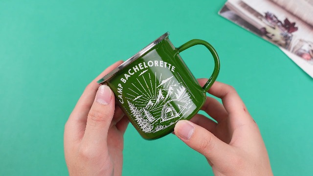 Set de 6 mugs esmaltados para despedida de soltera miniatura 7