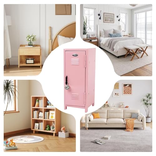 Boîte de rangement avec serrure mini casier pour cabinet et bureau - 6