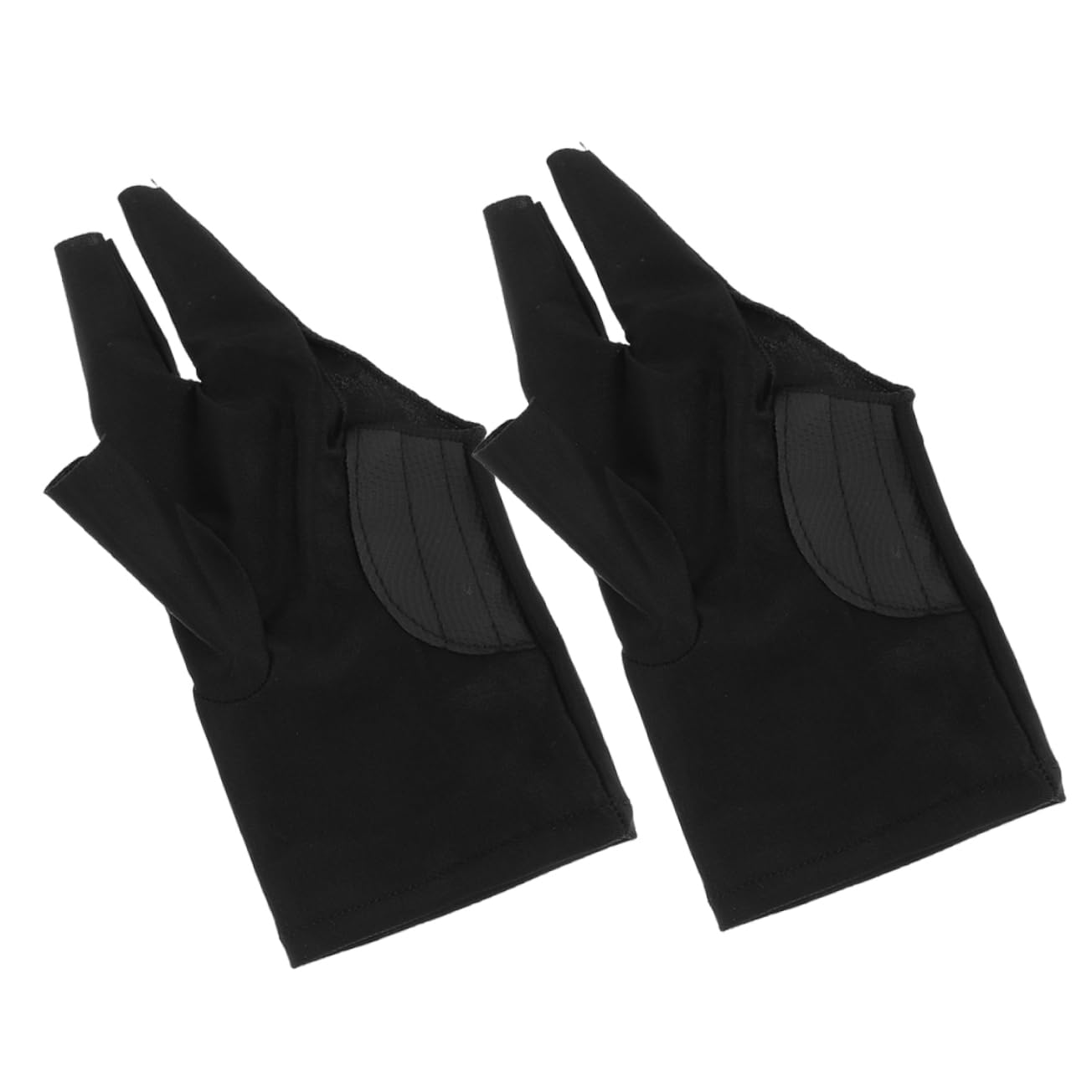BRIGHTFUFU 2Pcs Wear Resistant Billiard Gloves Breathable and Non Slip Pool Gloves for Men and Women Comfortable and Durable Table Game Supplies