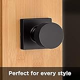 Kwikset Pismo Interior Passage Door Knob thumbnail 3