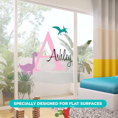Vinilo Decorativo Dinosaurio Personalizado 22" x 18" miniatura 3