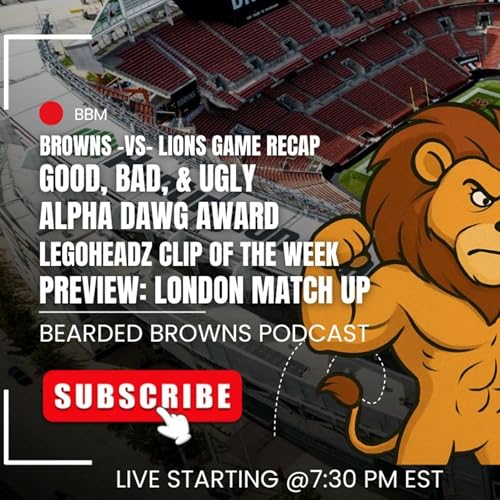 『#Browns Suffer a Loss against the #Lions 34-10 onto #London to Face the #Vikings』のカバーアート