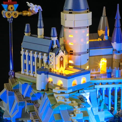 Image of BRIKSMAX Led Lighting Kit for LEGO-76419 Hogwarts Castle and Grounds - Compatible with Lego Harry Potter Building Set- Not Include Lego Set