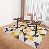 Tapis de chaise de bureau antidérapant pour un mouvement fluide : ce tapis de bureau texturé améliore la mobilité de la chaise tout en protégeant vos sols. Fabriqué à partir de TPR et de coton amélioré, il assure une adhérence supérieure sur les tapis en bois dur ou à poils courts. En outre, il minimise le bruit des chaises roulantes, créant un espace de travail plus silencieux. Idéal pour les bureaux à domicile et les configurations de jeu, ce tapis allie fonctionnalité et style.