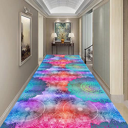Alfombra pasillo extra larga con respaldo de goma para solucionar suelos deslizantes 3