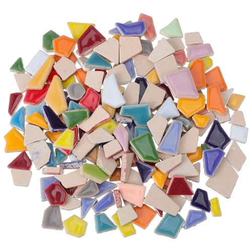 Mosaico de cerámica irregular seguro para diseñar proyectos creativos sin cortes 2