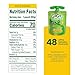 GoGo squeeZ Applesauce and Fruit Puree, Apple Banana, 3.2 oz (Pack of 48), Unsweetened Fruit Snacks for Kids, Gluten Free, Nut Free and Dairy Free, BPA Free Pouches (Packaging May Vary)