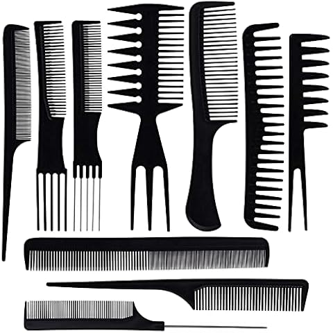 Beayuer 10pcs Professional Hair Comb Set Cover