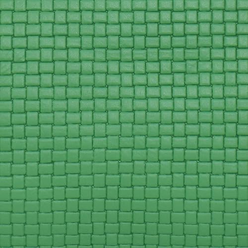 Anna by Anuschka Heritage Collection Women's Genuine Leather Mini Two-Fold Wallet - Basket Embossed Caladium Green2