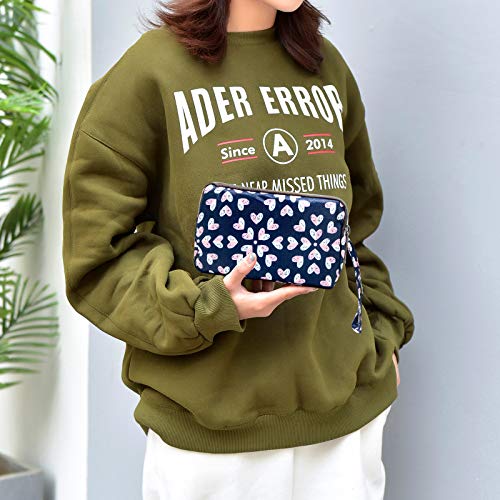 Image of BIAOTIE Large Capacity Wristlet Wallet - Women Printed Nylon Waterproof Handbag Clutch Purse